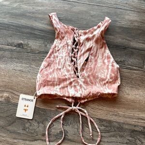 NWT Strange bikinis Tenaya top M